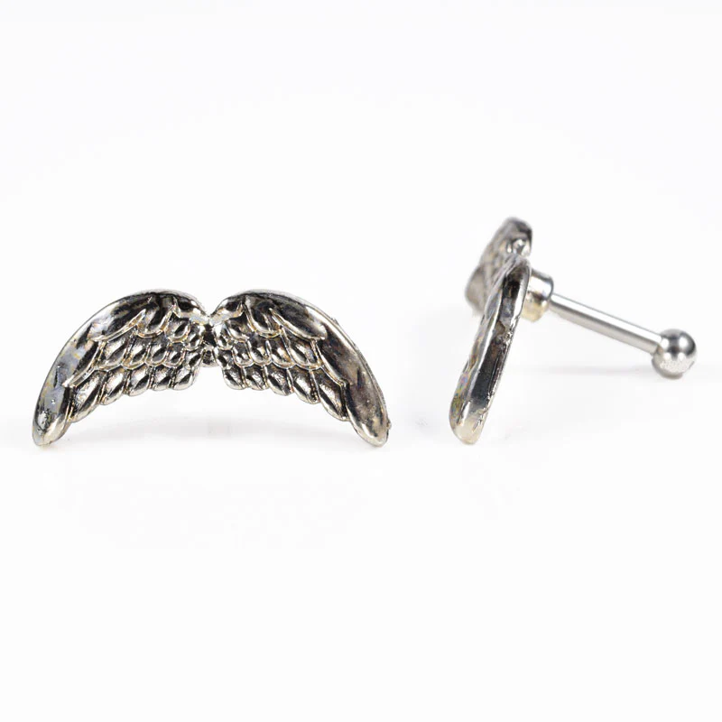 Angel Wings Piercing Bar - Image 2