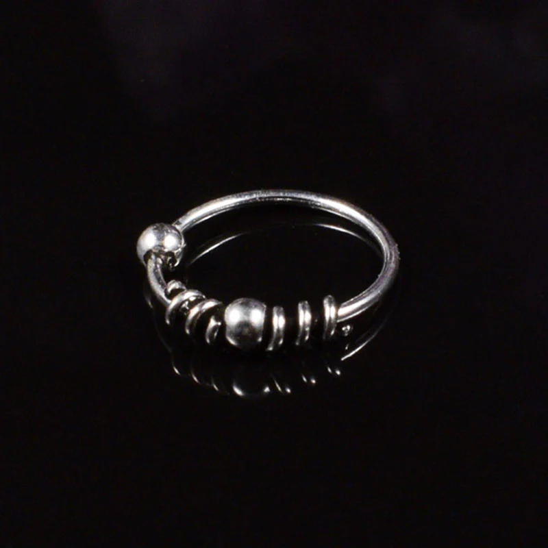 Bali Silver Nose Ring 'Daverli'