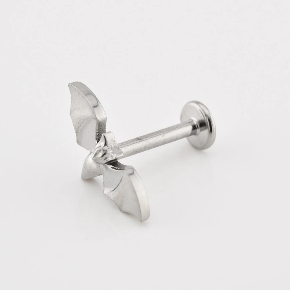 Bat Labret in G23 Titanium - Image 3