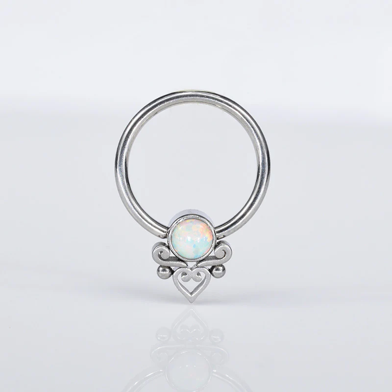 BCR with White Opal and Filigree - Image 2