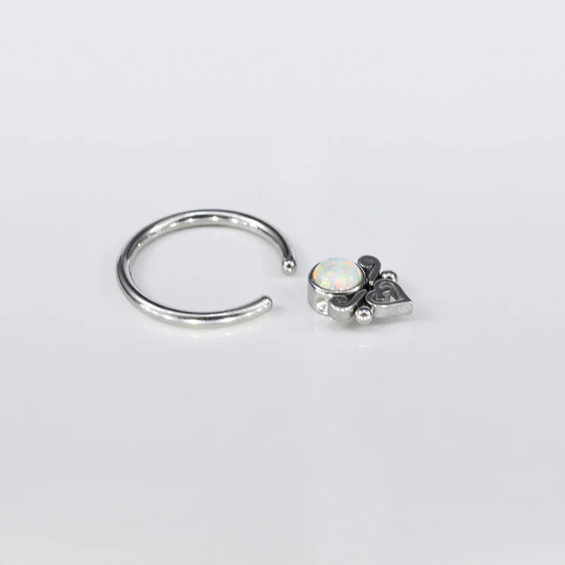 BCR with White Opal and Filigree - Image 3