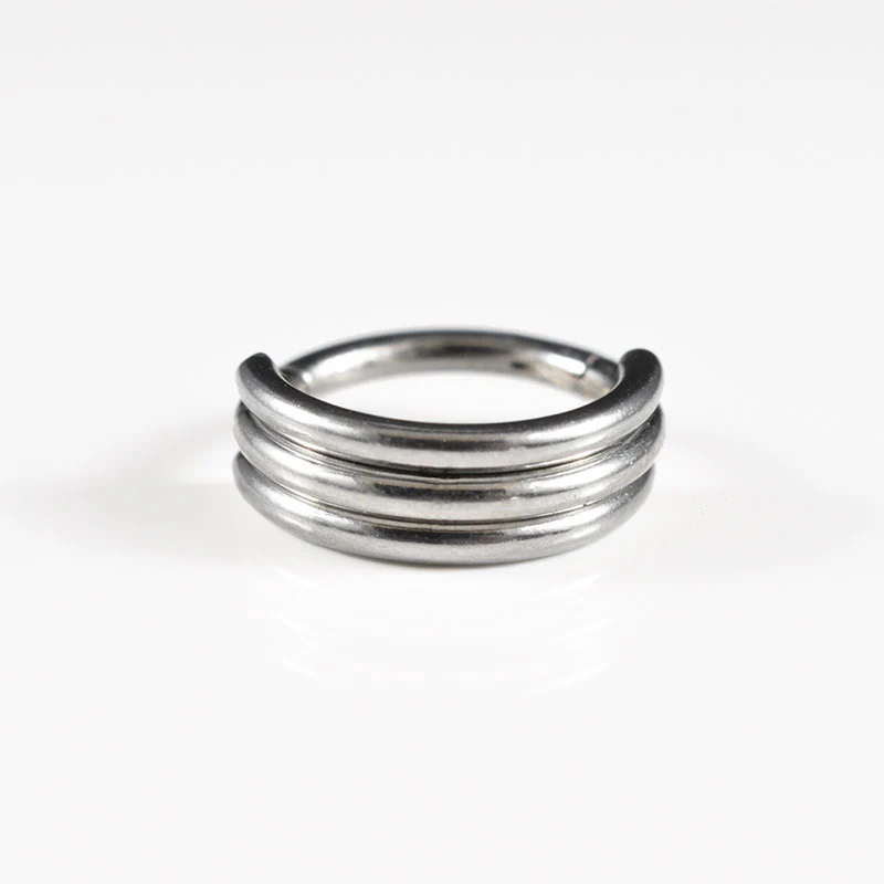 Clicker Ring with Triple Bands - Image 2
