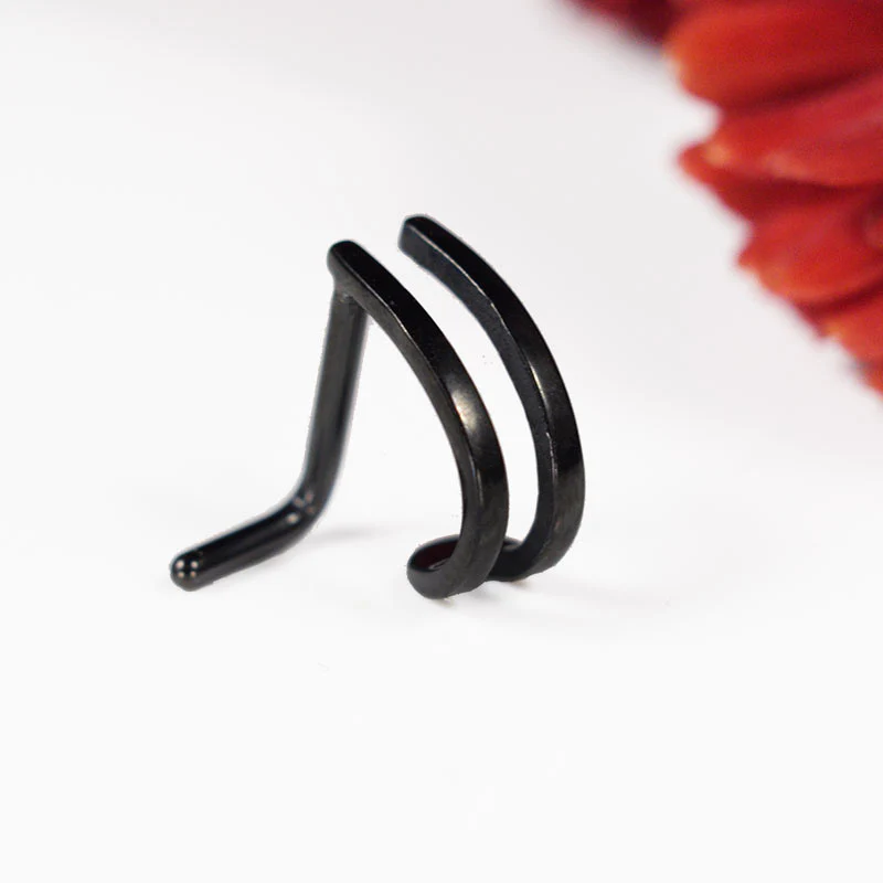 Double Nose Curve Black