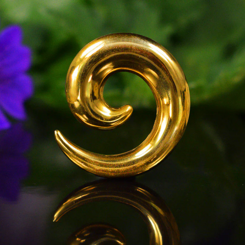 Gold Ear Spirals