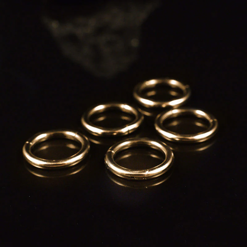 Stacking Rings for Stretched Lobes in Gold PVD - Image 6
