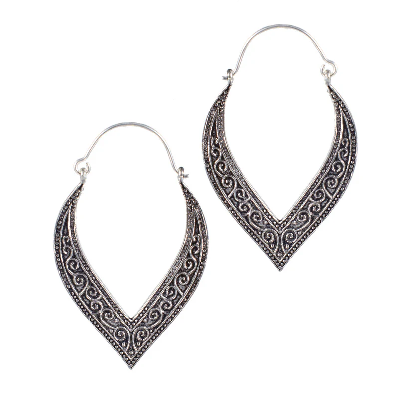 Indian Petal Earrings 'Katiya' - Image 2