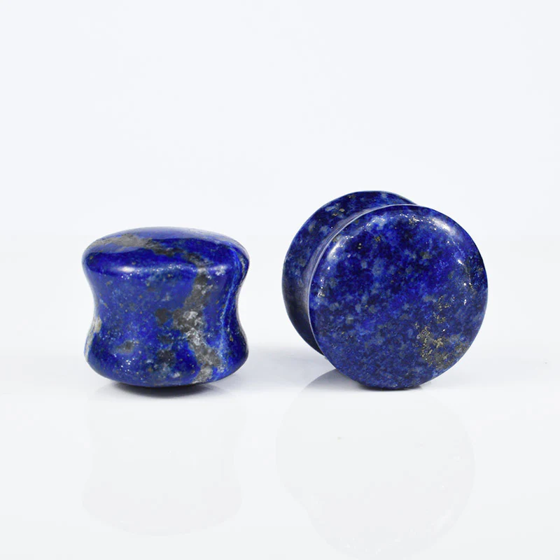 Lapis Lazuli Flesh Plugs - Image 2