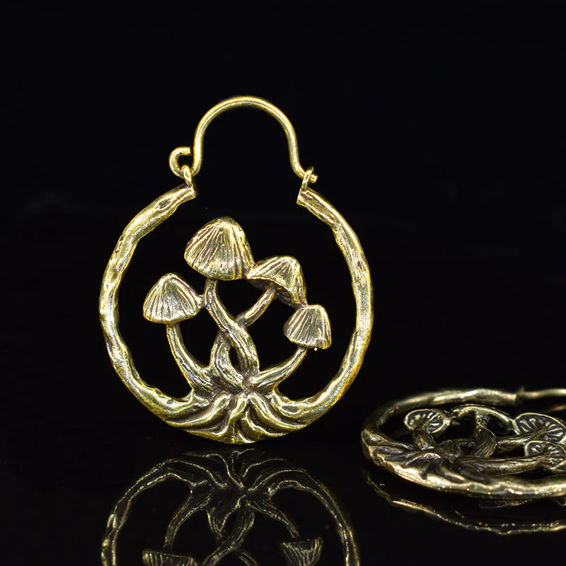 Magic Mushroom Earrings