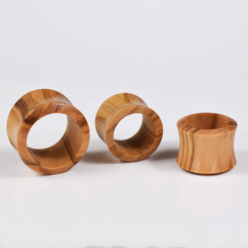 Olive Wood Ear Tunnels - Image 2