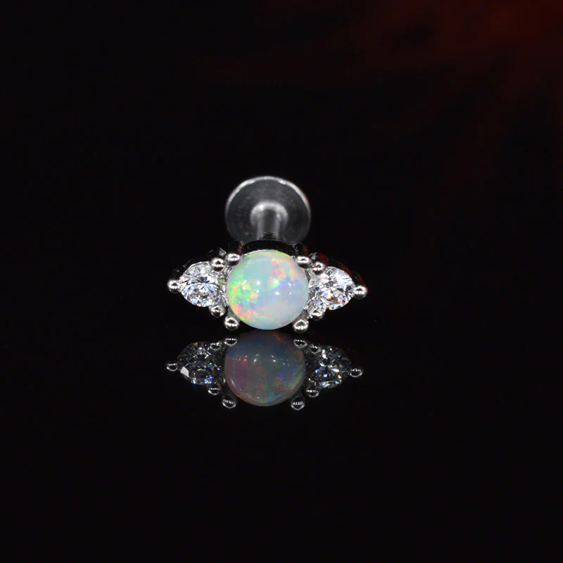 Opal and Sparkle Labret