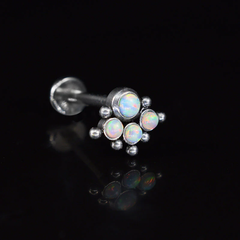 Opal Cluster Labret