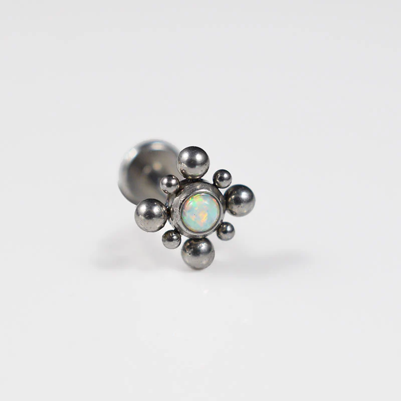 Opal Labret with Beading - Image 3