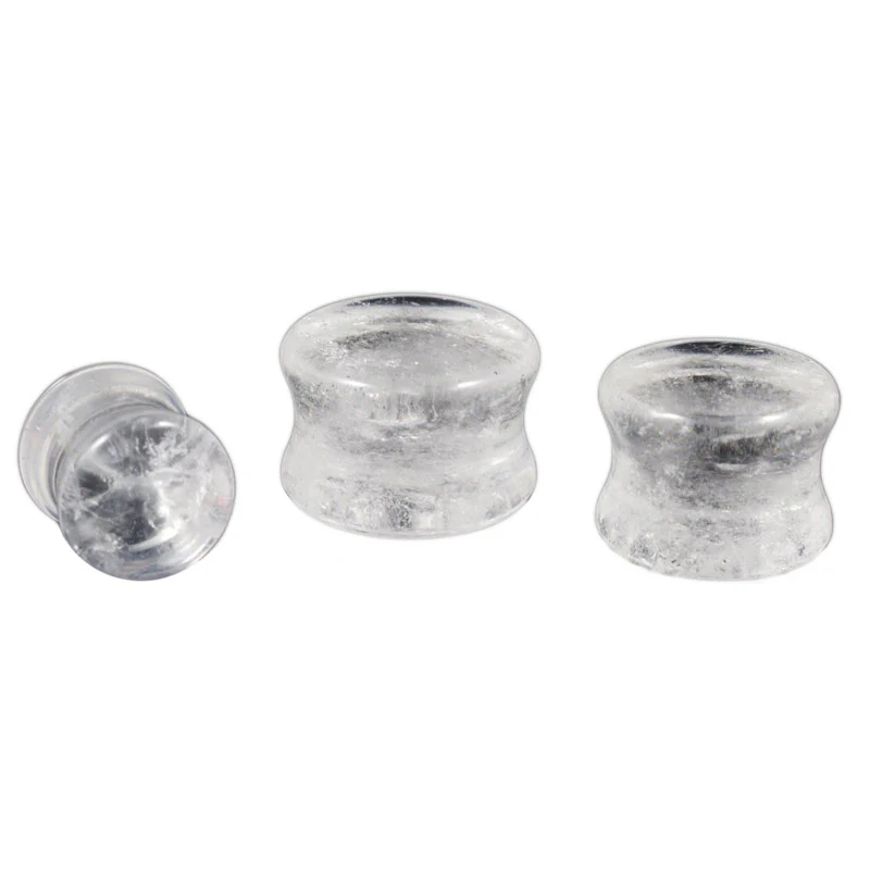 Quartz Crystal Flesh Plugs - Image 2
