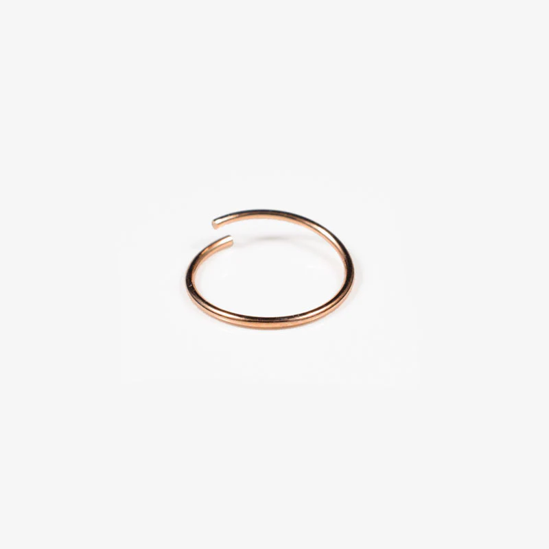 Rose Gold Nose Rings - Image 2
