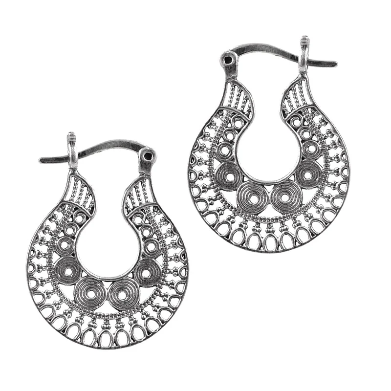 Silver Gypsy Earrings - Image 2