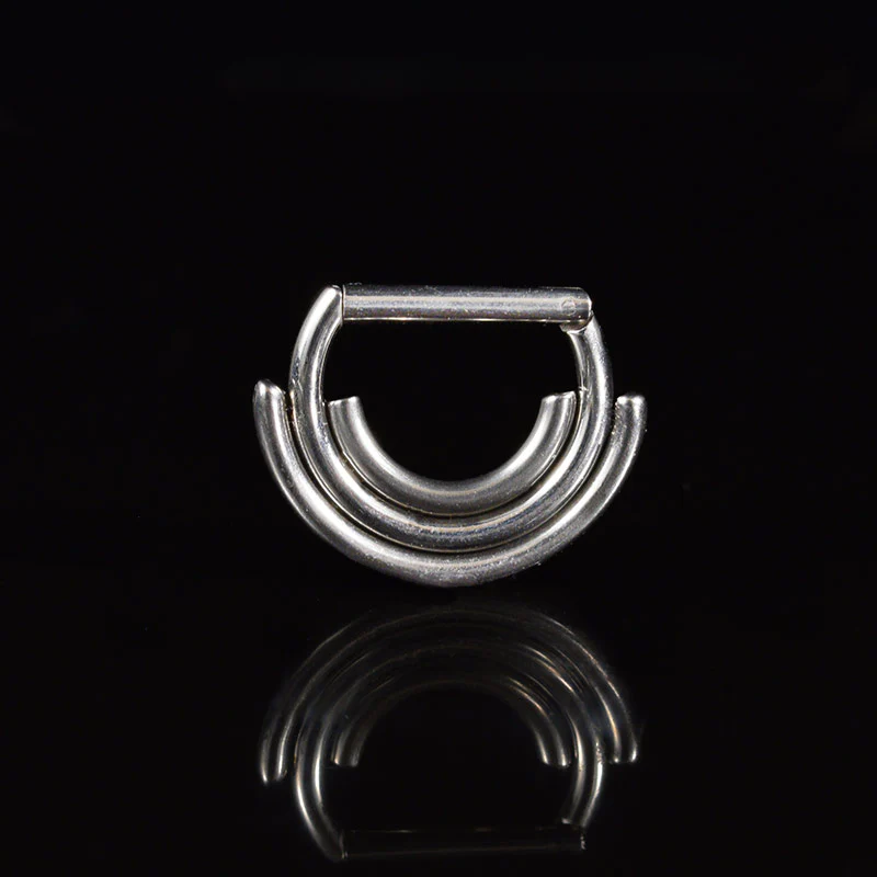 Small Hinged Clicker with Triple Rings