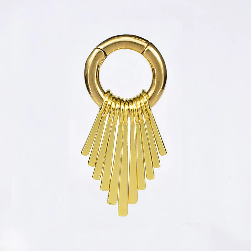 Solaris Ear Weights in Gold - Image 2