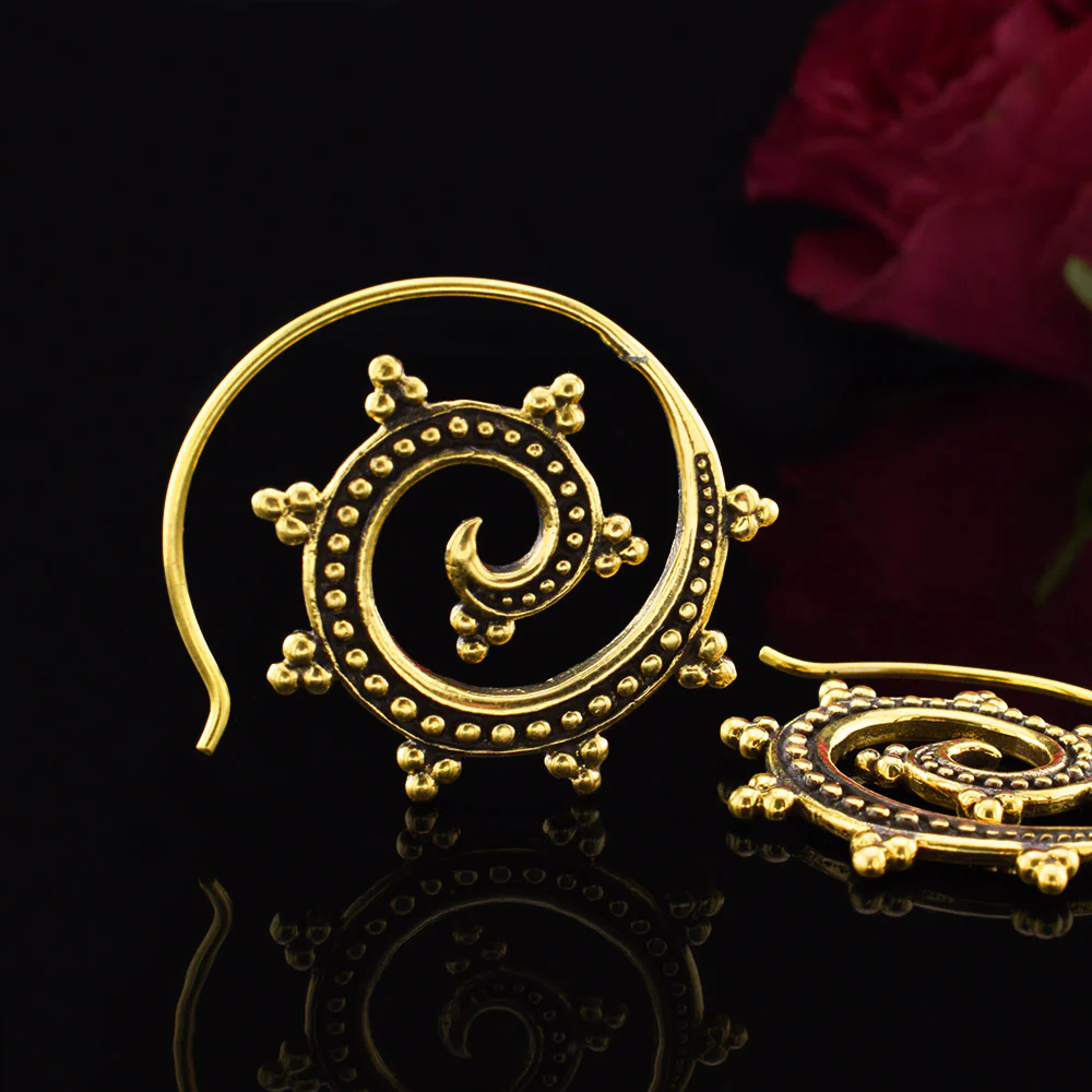 Spiral Earrings 'Kelenia'