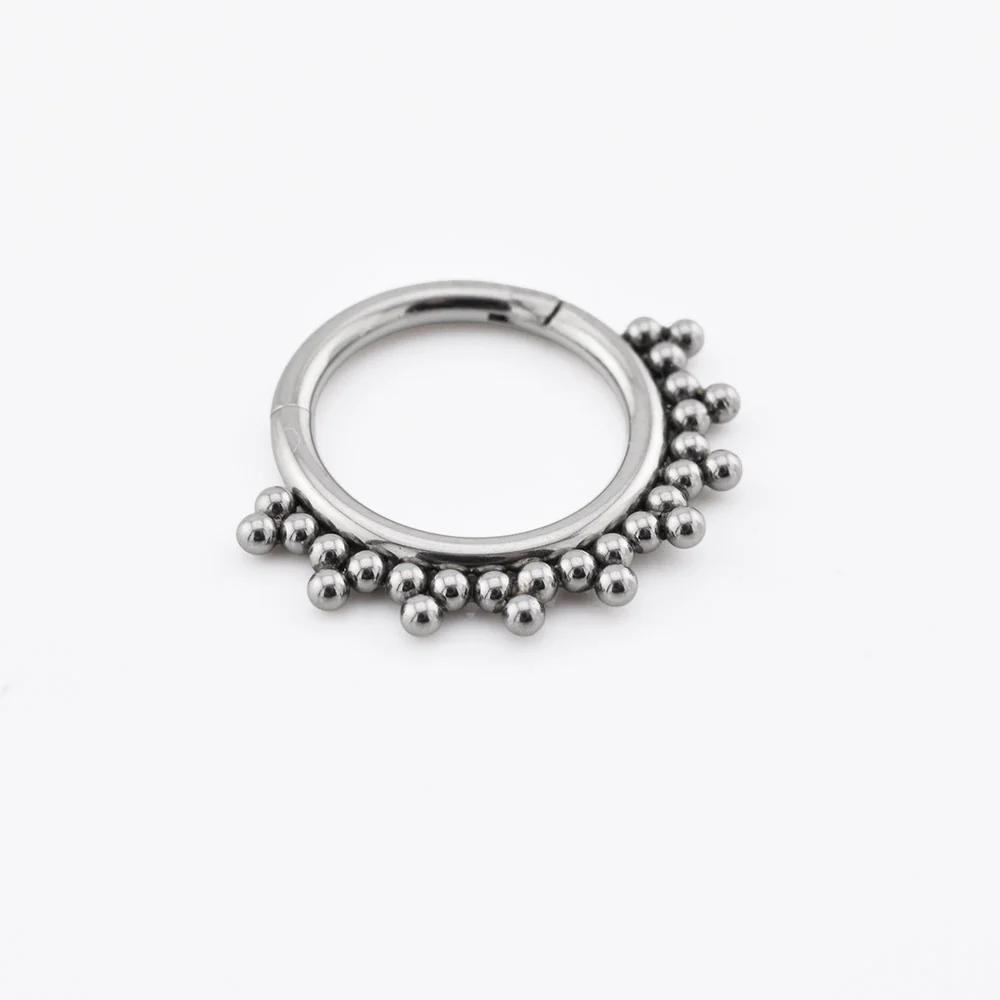 Tribal Beads Clicker Ring - Image 2