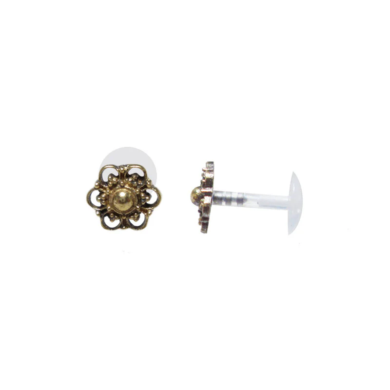 Tribal BioFlex Labret in Brass - Image 2