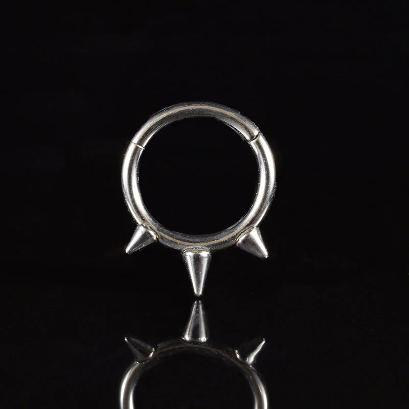 Triple Spike Hinged Segment Ring