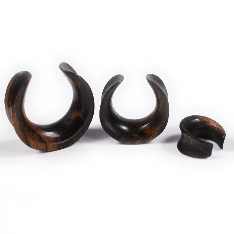 Wooden Ear Saddle Plugs - Image 2