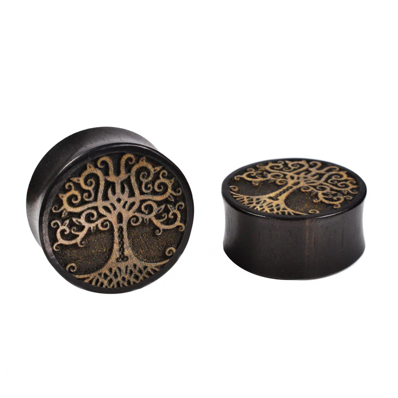 Yggdrasil Wooden Flesh Plug - Image 2